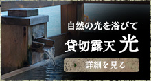 自然の光を浴びて/貸切露天 光/詳細を見る